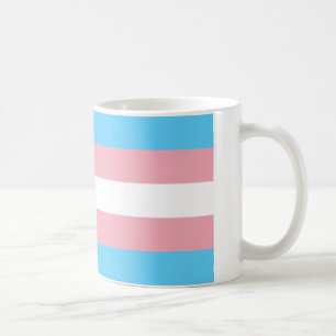 Transgenderstolz-Flaggen-Tasse Kaffeetasse