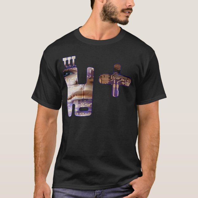 TRANSHUMANISM: Eigenheit 2 T-Shirt (Vorderseite)