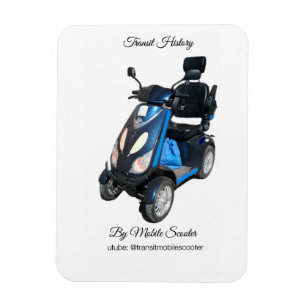 Transit Mobile Roller Magnet (7,6 cm x 10,2 cm)