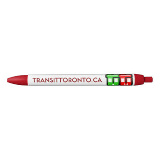 Transit Toronto einziehbarer Stift - Rot