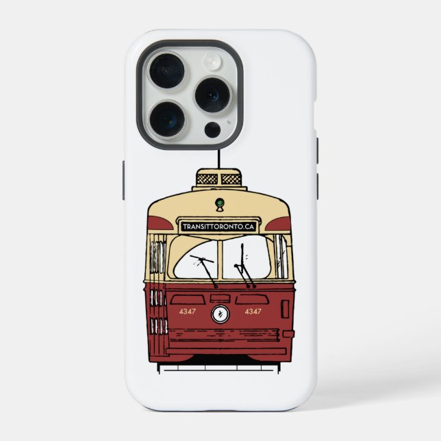 Transit Toronto iPhone 15 Pro Case Hülle (Rückseite)