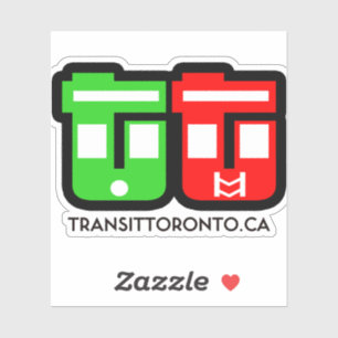 Transit Toronto Logo Aufkleber