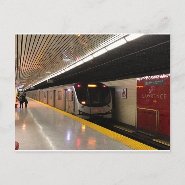 Transit Toronto Postcard 002 - Lawrence Rocket Postkarte (Vorderseite)