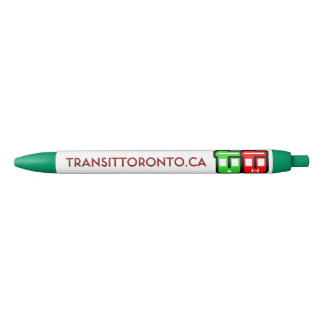 Transit Toronto Retractable Pen - Green Kugelschreiber