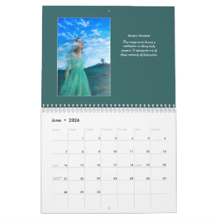 Transitions : Calendrier 2026 par Joyce Huntington