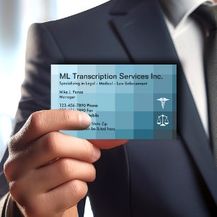 Transkriptionsdienste Visitenkarte