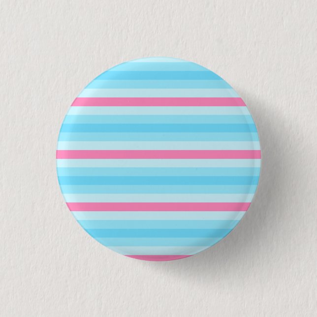 Transmaskuline Streifen Button (Vorderseite)