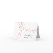Transmettre toutes vos Cares Plier Carte de voeux