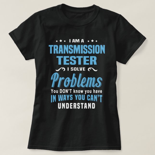 Transmission Tester T-Shirt (Design vorne)
