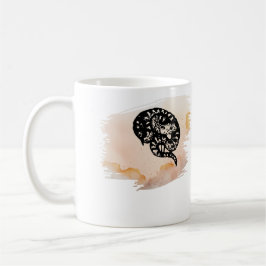 Transmutieren Sie die Giftschlange auf Peach Kaffeetasse