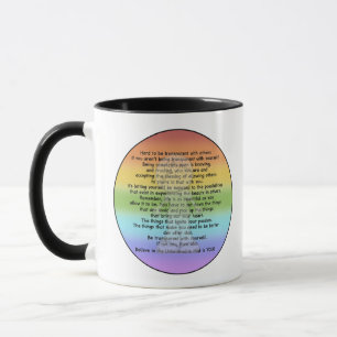 transparent sein tasse