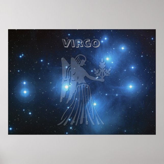 Transparent Virgo Poster (Vorne)