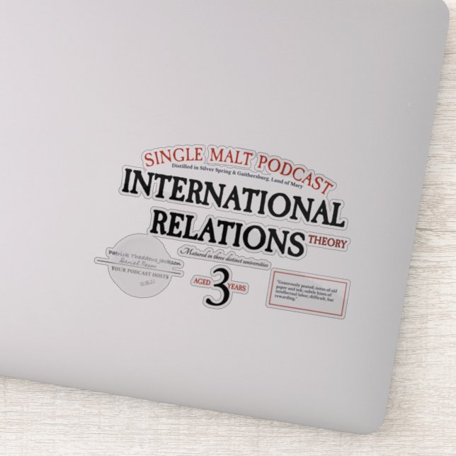 Transparente Aufkleber "Weißes Etikett" (Detail)