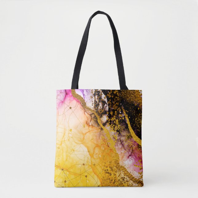Transparente Kreativität. Abstrakte Wolken - ART.  Tasche (Vorderseite)