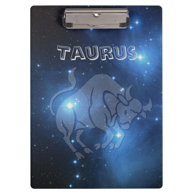 Transparente Taurus Klemmbrett (Vorderseite)