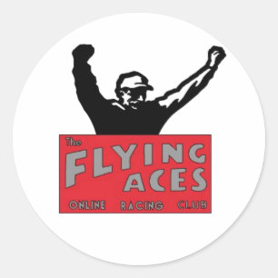 Transparenter Aufkleber für fliegende Aces