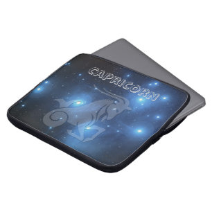 Transparenter Steinbock Laptopschutzhülle