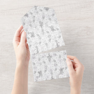 Transparentes Gitter-Overlay – Bearbeitbare PNG-Te All In One Einladung