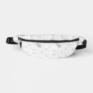Transparentes Gitter-Overlay – Bearbeitbare PNG-Te Bauchtasche