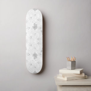 Transparentes Gitter-Overlay – Bearbeitbare PNG-Te Skateboard