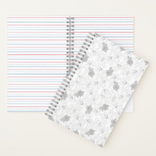 Transparentes Gitter-Overlay – Editierbare PNG-Tex Notizbuch