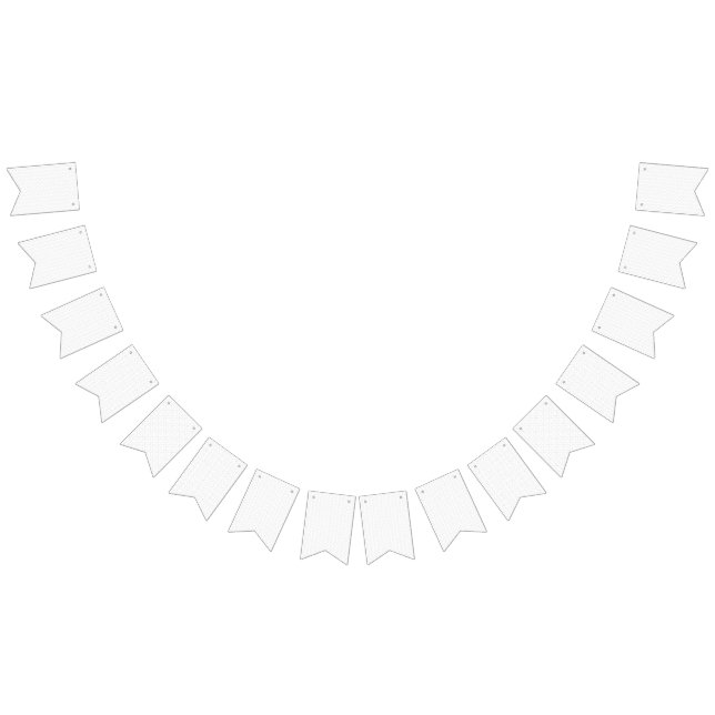 Transparentes Gitter-Textur-Overlay – editierbare  Wimpelkette (Alle)