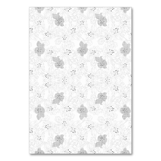 Transparentes Grid-Overlay - bearbeitbare PNG-Text Tischnummer (Vorderseite)