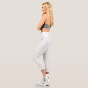 Transparentes Raster PNG Bearbeitbare Textur-Ove Capri Leggings