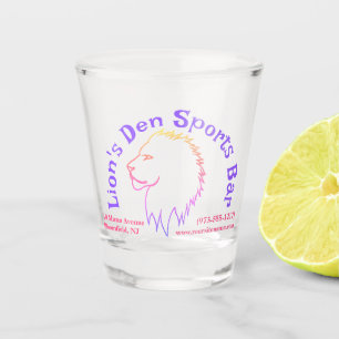 Transparenz der Werbeaktion Schnapsglas