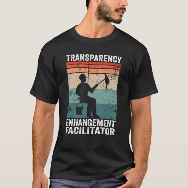 Transparenzverbesserungsfenster T-Shirt (Vorderseite)