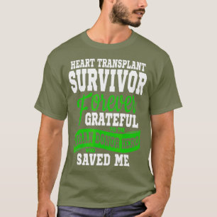 Transplant cardiaque T-shirt orgue bénéficiaire Gi