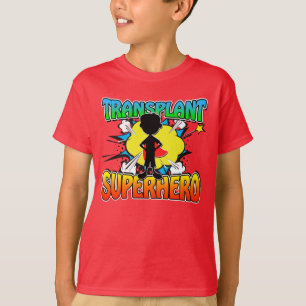 Transplant Superhero Boy's Transplant Empfänger T-Shirt