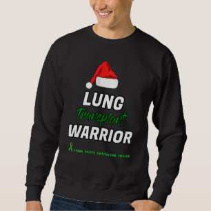 Transplant-Transplant-Weihnachtsüberlebter Krieger Sweatshirt