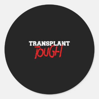 Transplantat Hart Runder Aufkleber
