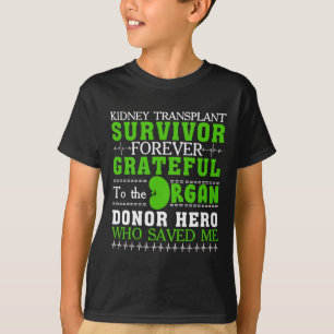 Transplantat Organ Niere Spender Empfänger 1 T-Shirt