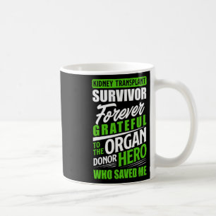 Transplantat Organ Niere Spender Empfänger Kaffeetasse