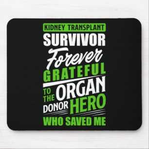 Transplantat Organ Niere Spender Empfänger Mousepad