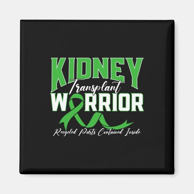 Transplantat Warrior Niereninsuffizienz Patient Magnet (Vorne)