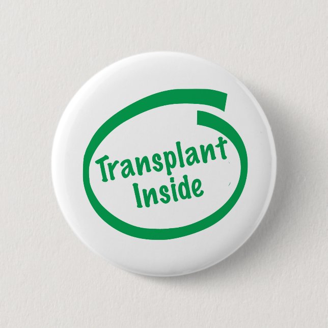 Transplantation nach innen button (Vorderseite)