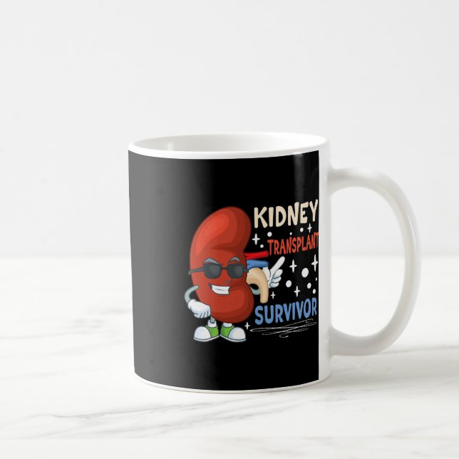 Transplantation Operation Nierenspender Nierenerkr Kaffeetasse (Rechts)