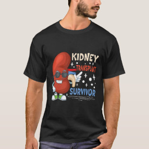 Transplantation Operation Nierenspender Nierenerkr T-Shirt