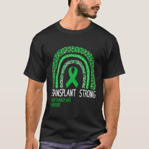 Transplantation Starker Survivor Leberorgan Empfän T-Shirt