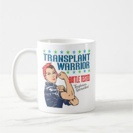 Transplantationskrieger - eine Vintage Frauentrans Kaffeetasse