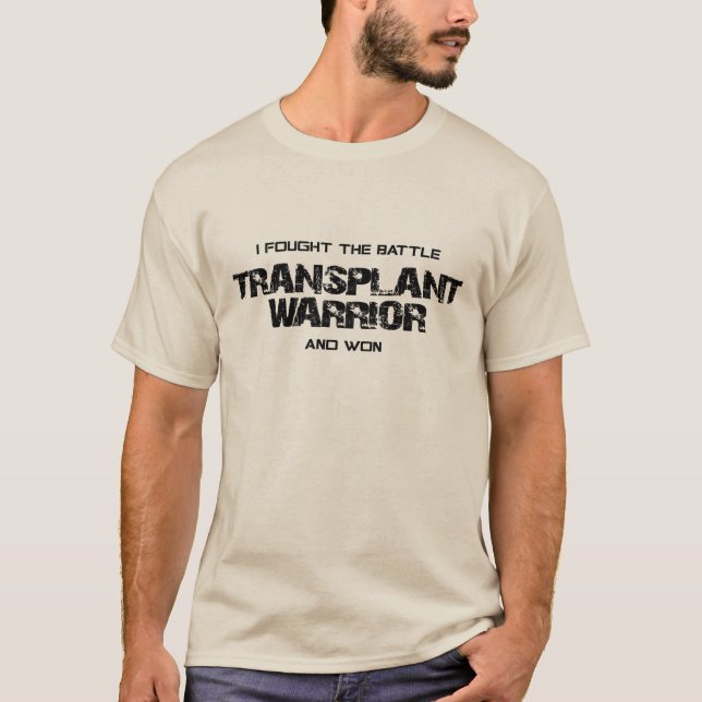 Transplantationswarrior T-Shirt (Vorderseite)