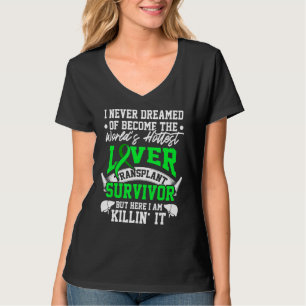 Transplantatüberschwemmung Hochtestes Organ Warrio T-Shirt