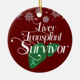 Transplantatübersiedlung Grüne Leber - Custom Holi Keramik Ornament
