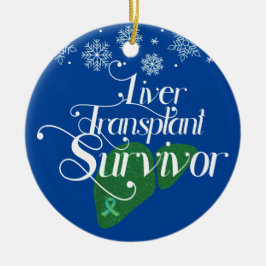 Transplantatübersiedlung Grüne Leber - Custom Holi Keramik Ornament