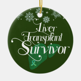 Transplantatübersiedlung Grüne Leber - Custom Holi Keramik Ornament