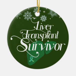 Transplantatübersiedlung Grüne Leber - Custom Holi Keramik Ornament