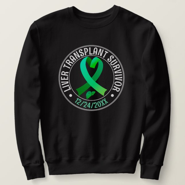 Transplantatübersiedlung Grünes Band Sweatshirt (Design vorne)